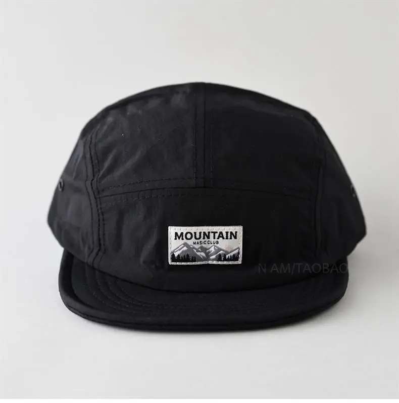 Men's White Mountain Cap with Retro Brim — feature 6