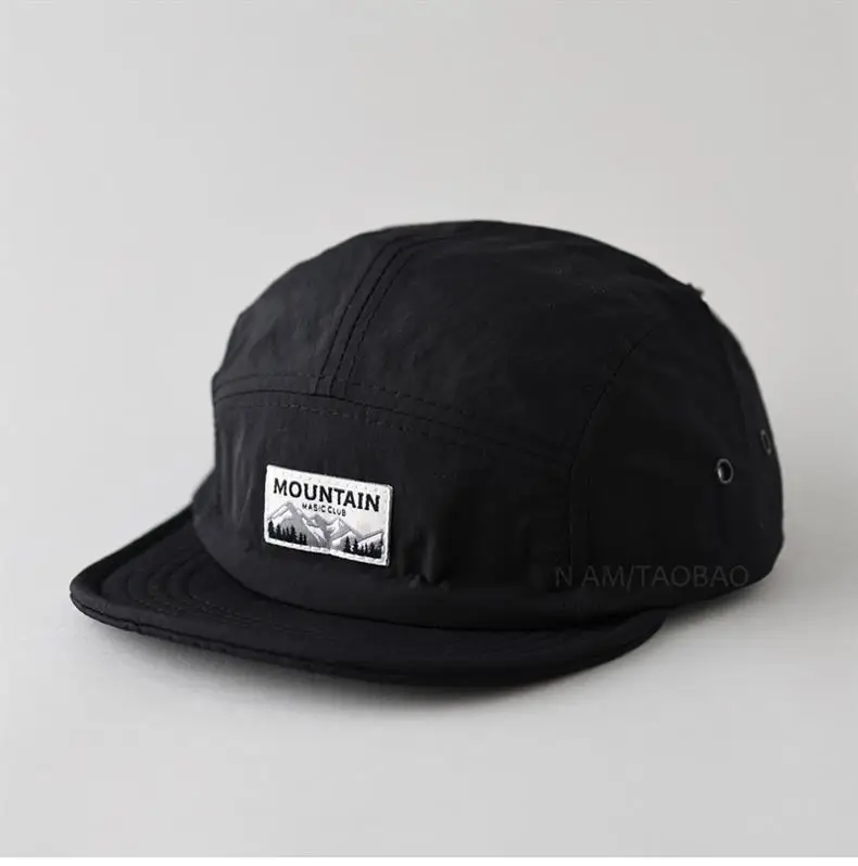 Men's White Mountain Cap with Retro Brim — feature 7