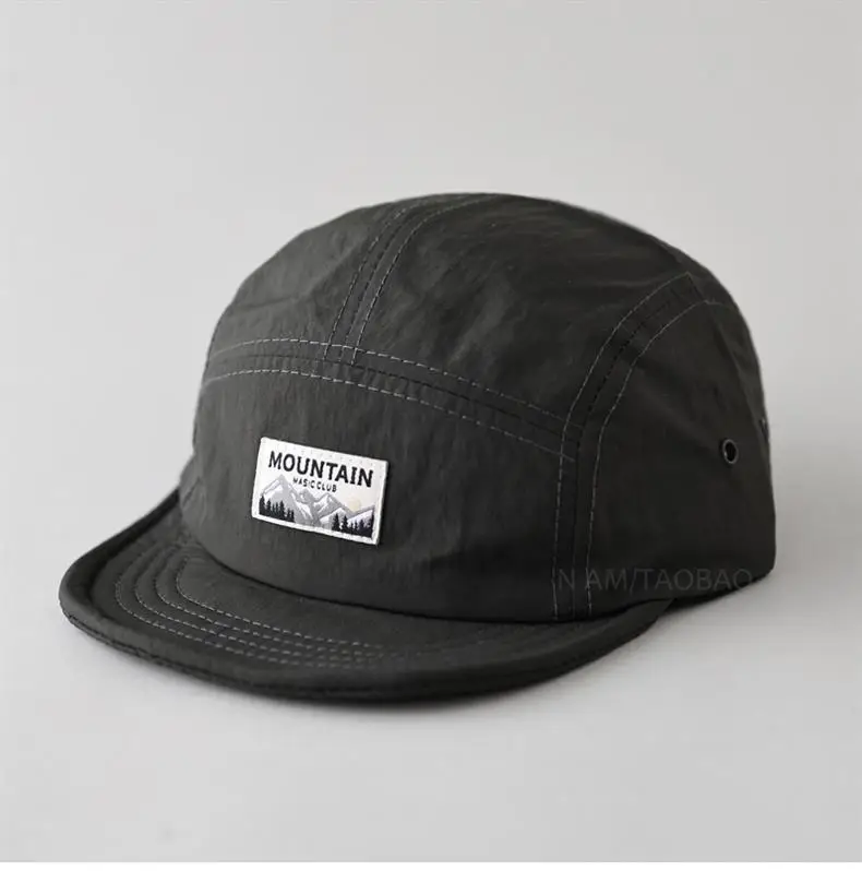 Men's White Mountain Cap with Retro Brim — feature 8