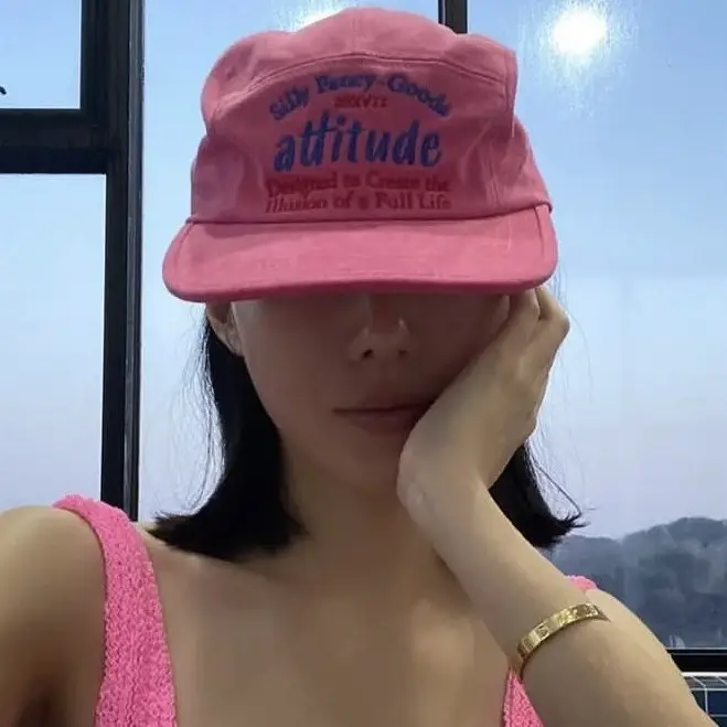 Vintage Old Letter Embroidery Baseball Cap for Women - Image 4