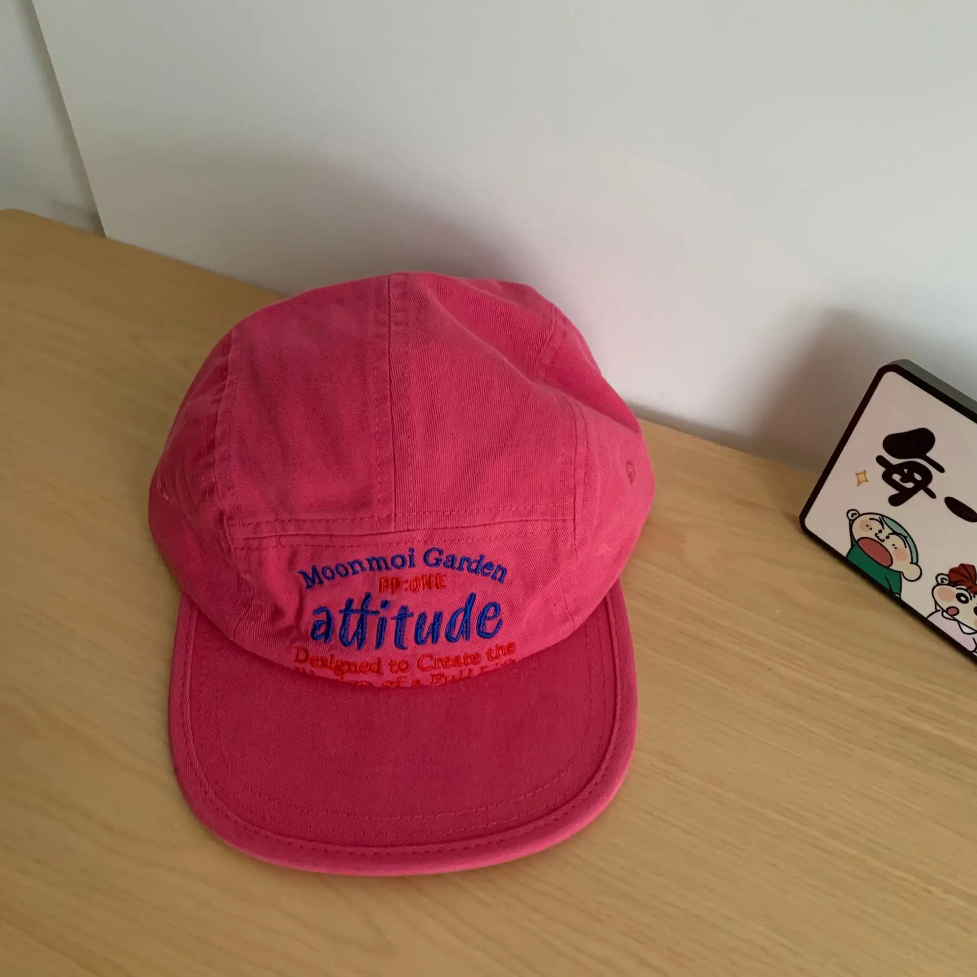 Vintage Old Letter Embroidery Baseball Cap for Women - Image 2