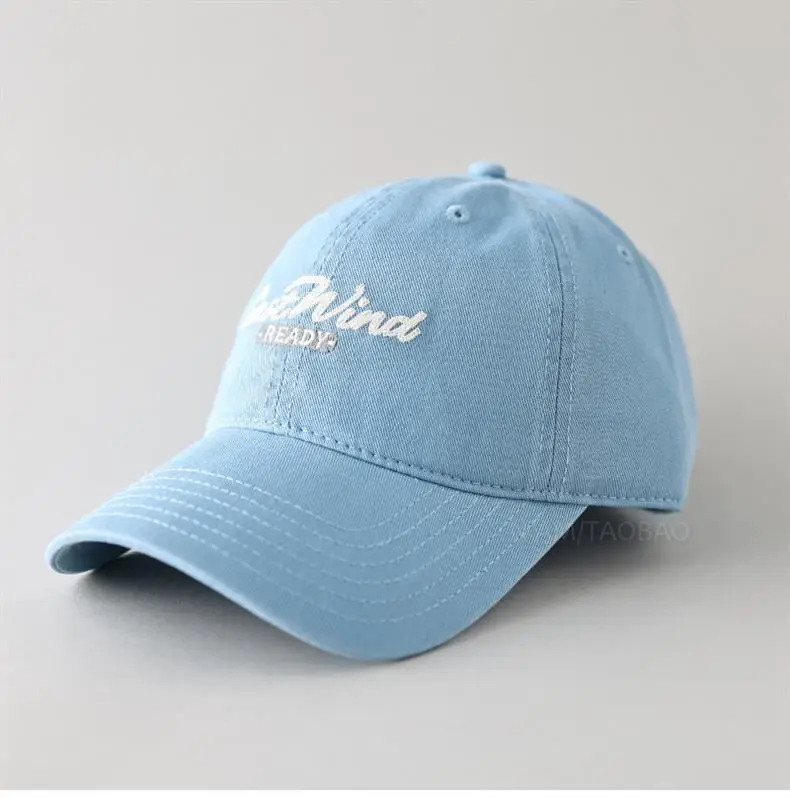 2025 New Letter Embroidered Baseball Cap Women Wide Brim — feature 3