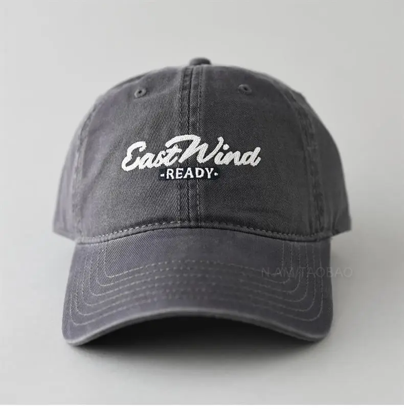 2025 New Letter Embroidered Baseball Cap Women Wide Brim — feature 7