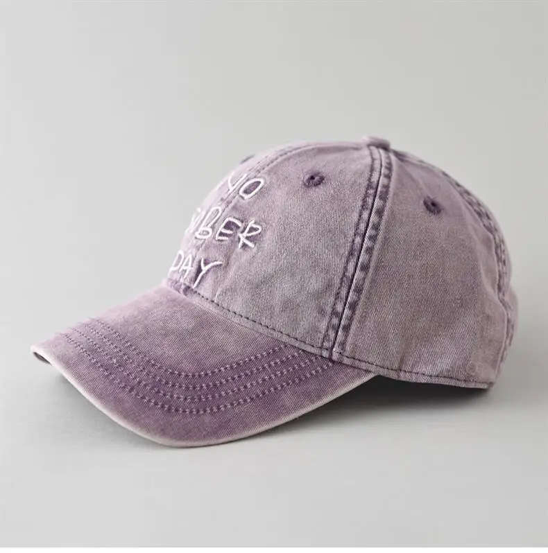No Sober Day Black Baseball Cap for Men Women — feature 7