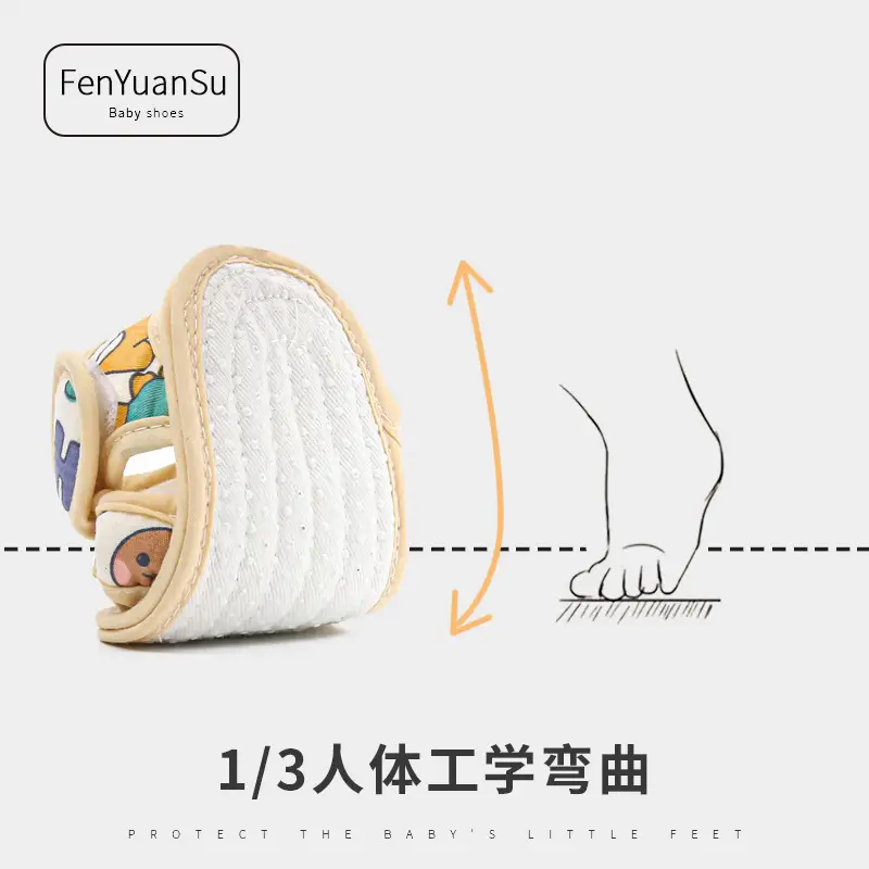 Spring and summer newborn baby shoes summer baby step shoes men's and women's 0 June baby sandals toddler shoes do not fall off - Image 10