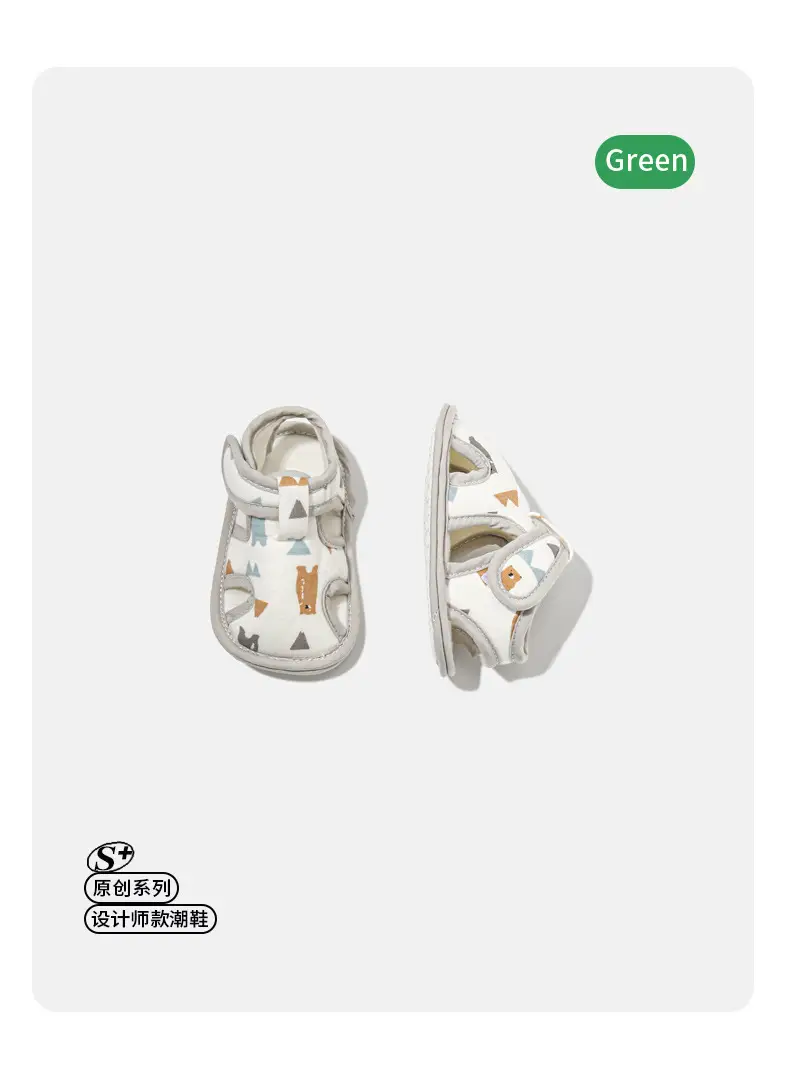 Spring and summer newborn baby shoes summer baby step shoes men's and women's 0 June baby sandals toddler shoes do not fall off — feature 8