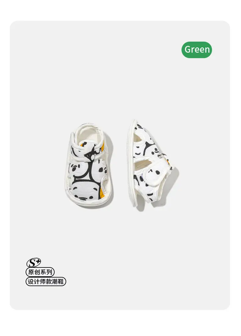 Spring and summer newborn baby shoes summer baby step shoes men's and women's 0 June baby sandals toddler shoes do not fall off — feature 9