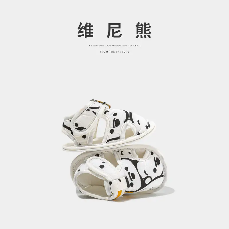 Spring and summer newborn baby shoes summer baby step shoes men's and women's 0 June baby sandals toddler shoes do not fall off
