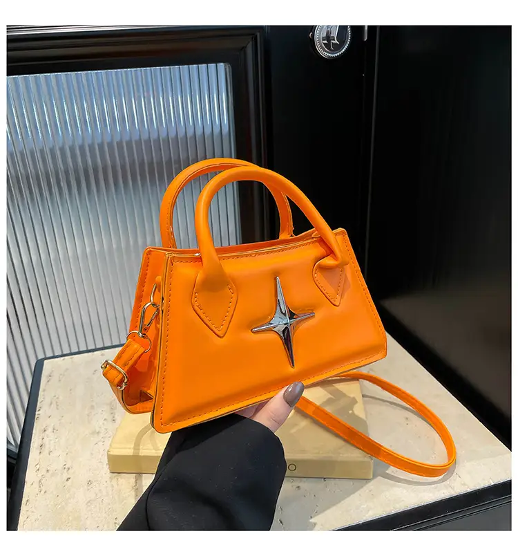 Pink Star Hardware Shoulder Bag for Women — feature 30
