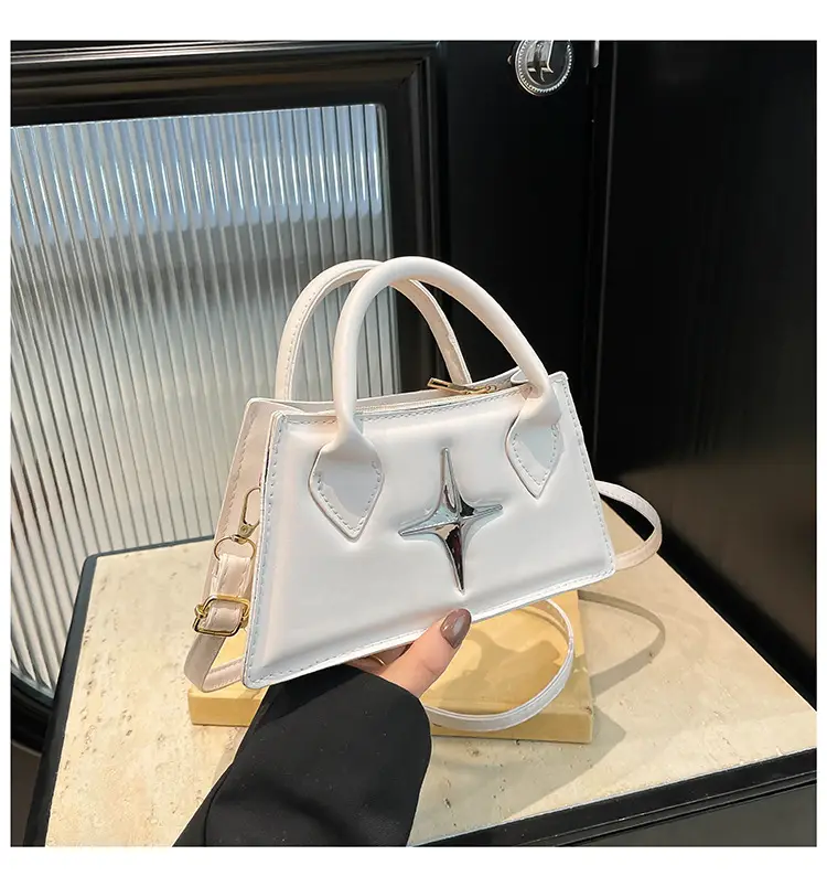 Pink Star Hardware Shoulder Bag for Women — feature 33
