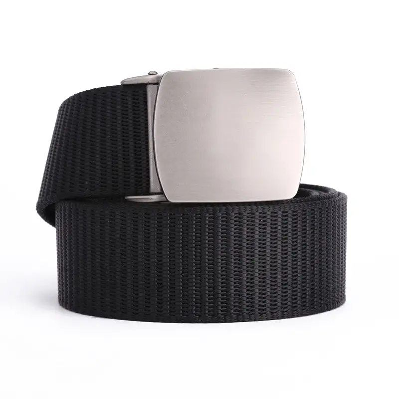 Men's Cross-Cross Belt Black Brown Brown - Image 8