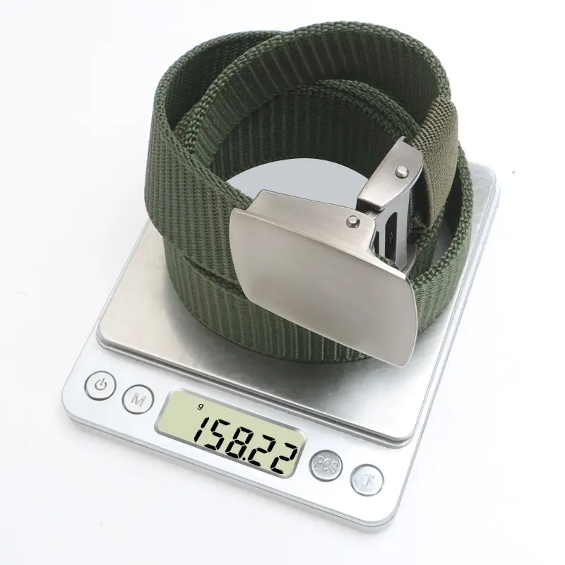 Men's Cross-Cross Belt Black Brown Brown - Image 10