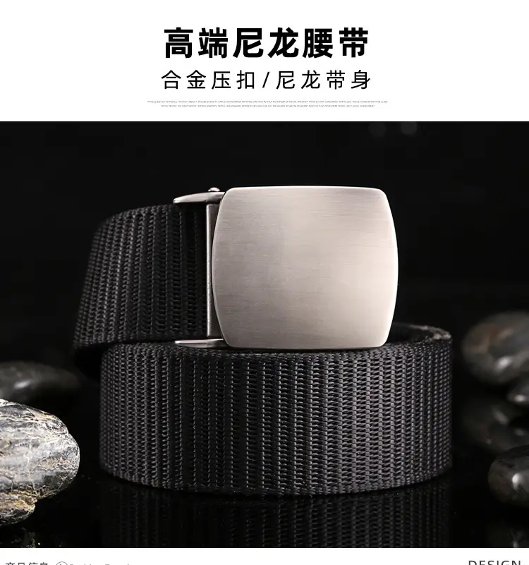 Men's Cross-Cross Belt Black Brown Brown — feature 1