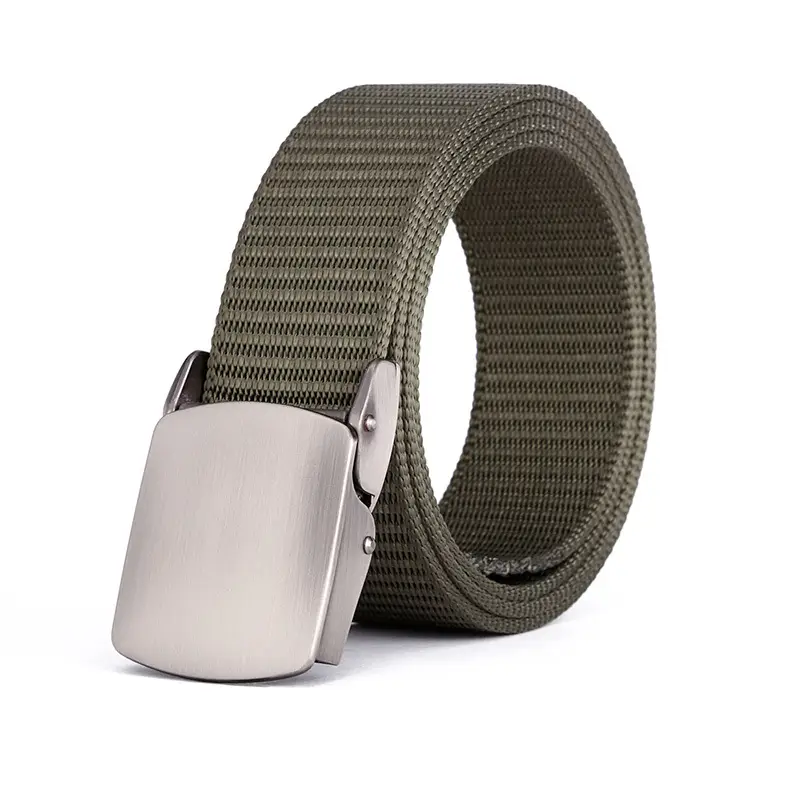 Men's Cross-Cross Belt Black Brown Brown - Image 3