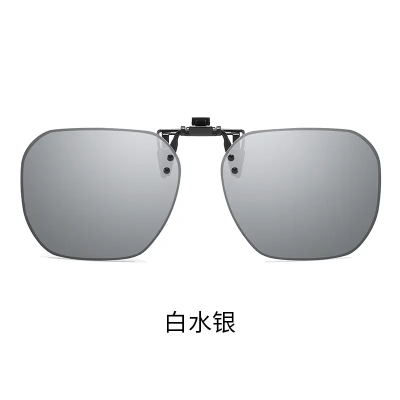 Anti-UV Flip-Up Sunglasses Clip Male Female Driving Night Vision - Image 4
