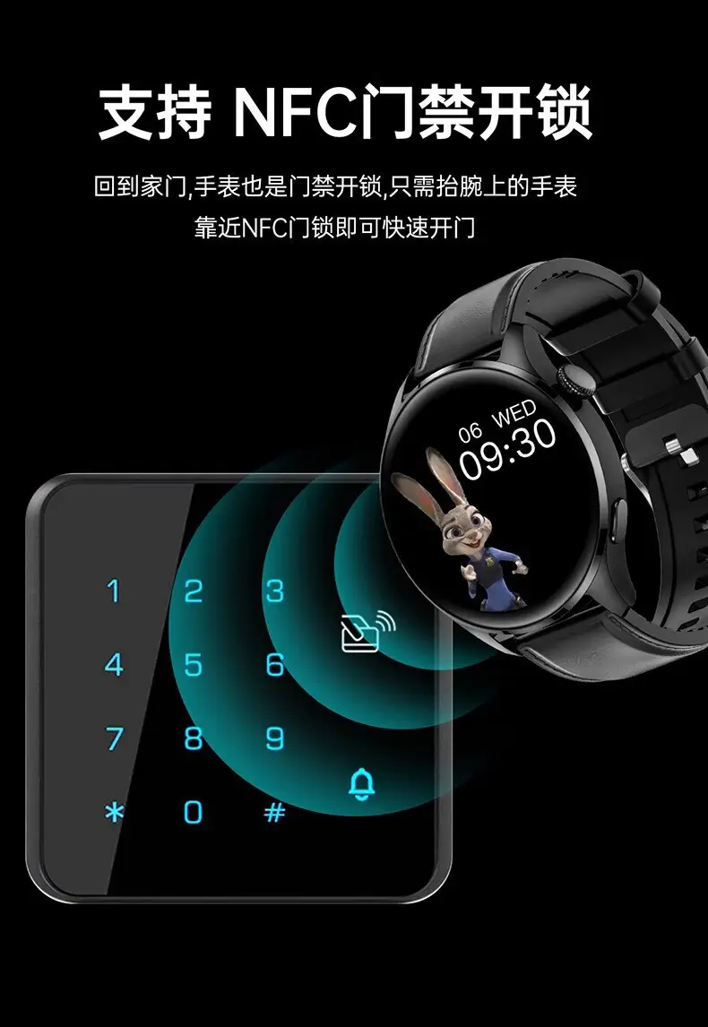 Smart Watch with Bluetooth Call & Heart Rate Monitoring — feature 7