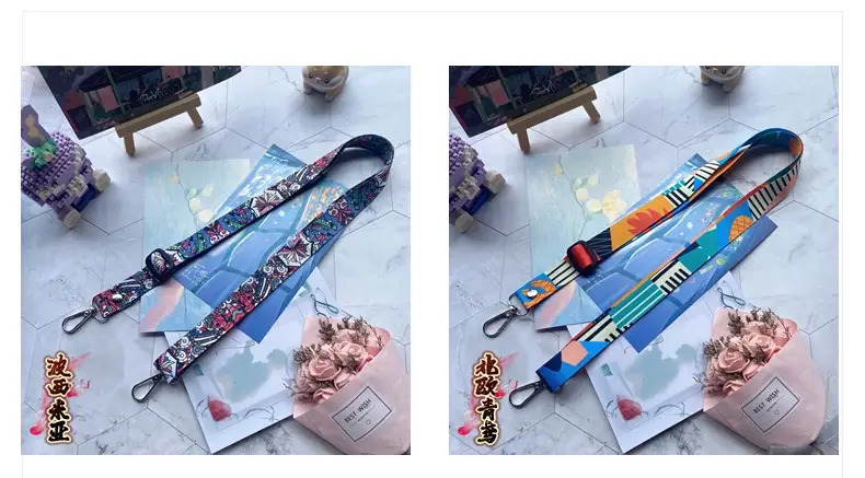 Retro Tally Crossbody Phone Lanyard with Adjustable Neck Strap — feature 7