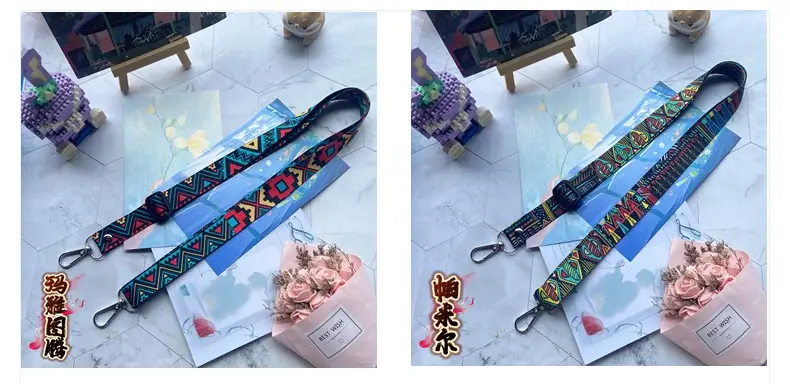 Retro Tally Crossbody Phone Lanyard with Adjustable Neck Strap — feature 8