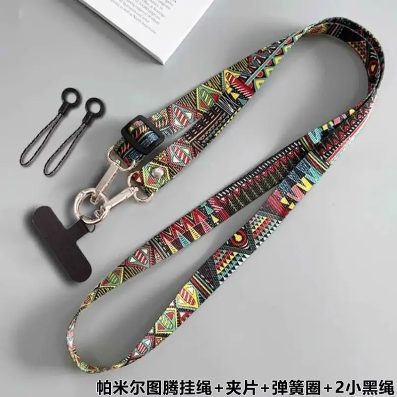 Retro Tally Crossbody Phone Lanyard with Adjustable Neck Strap - Image 2