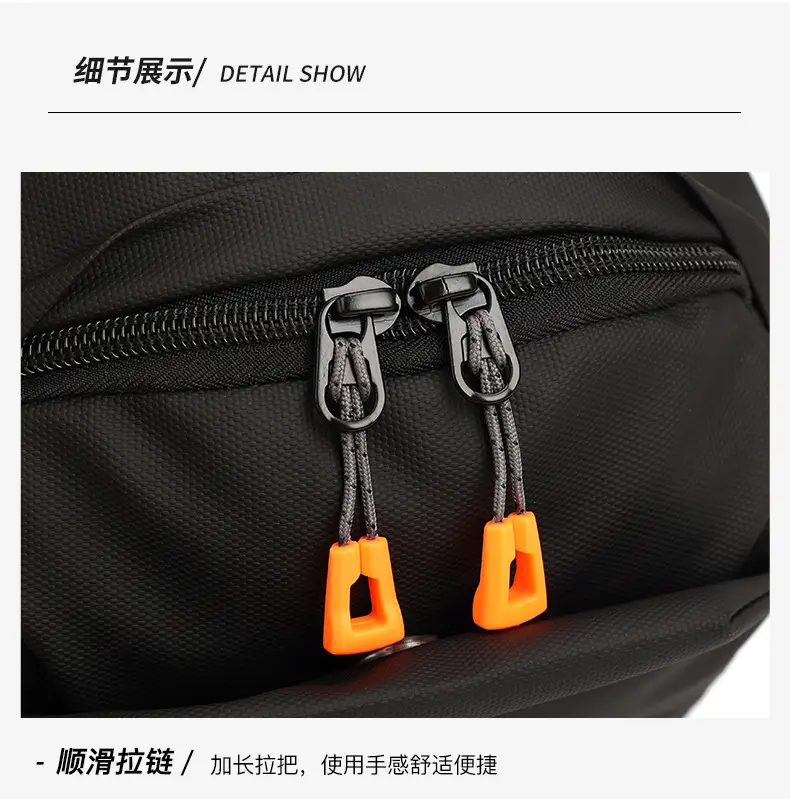 Men's Crossbody Bag with USB Charging & Phone Holder — feature 15