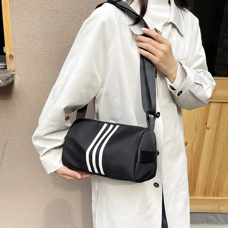 Vintage 2025 Joker Small Square Bag Women's Large Capacity Crossbody Nylon Bag