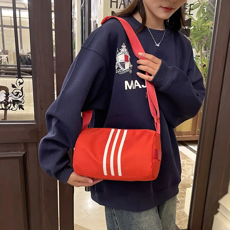 Vintage 2025 Joker Small Square Bag Women's Large Capacity Crossbody Nylon Bag