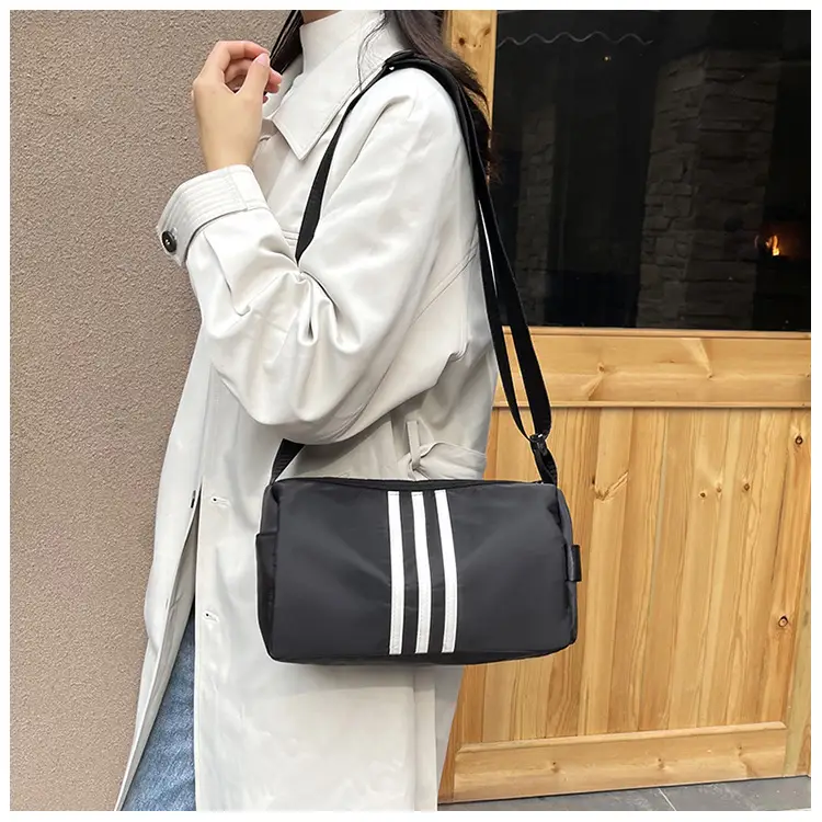 Vintage 2025 Joker Small Square Bag Women's Large Capacity Crossbody Nylon Bag — feature 12