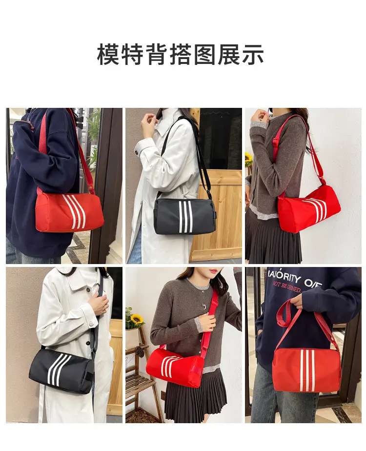 Vintage 2025 Joker Small Square Bag Women's Large Capacity Crossbody Nylon Bag — feature 5