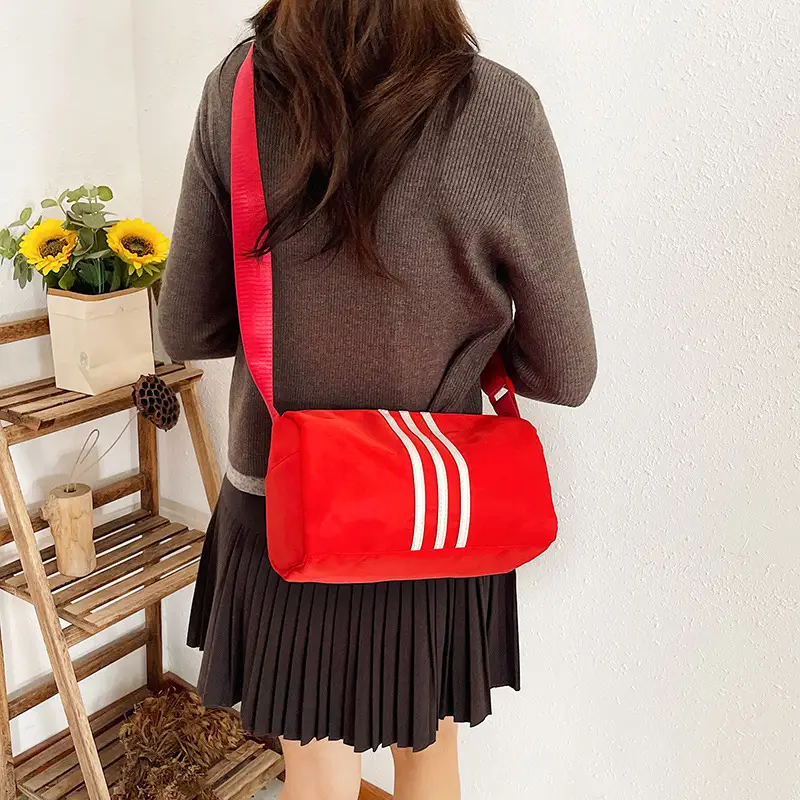 Vintage 2025 Joker Small Square Bag Women's Large Capacity Crossbody Nylon Bag