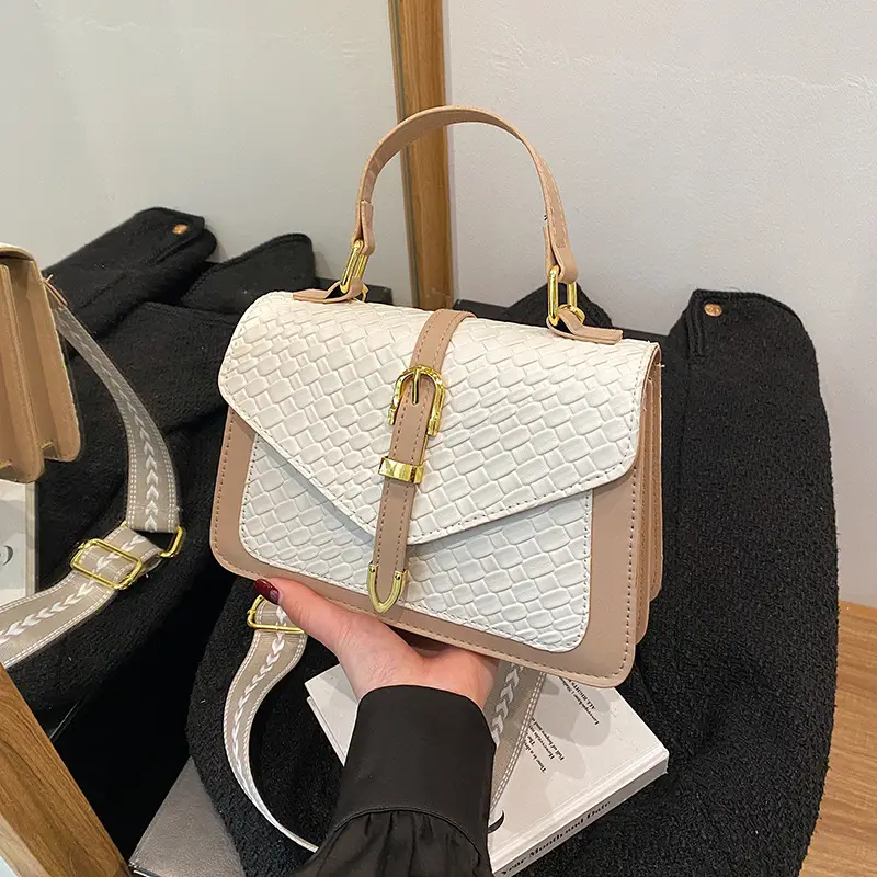 Silver Embossed Crossbody Bag for Women 2026 - Image 2