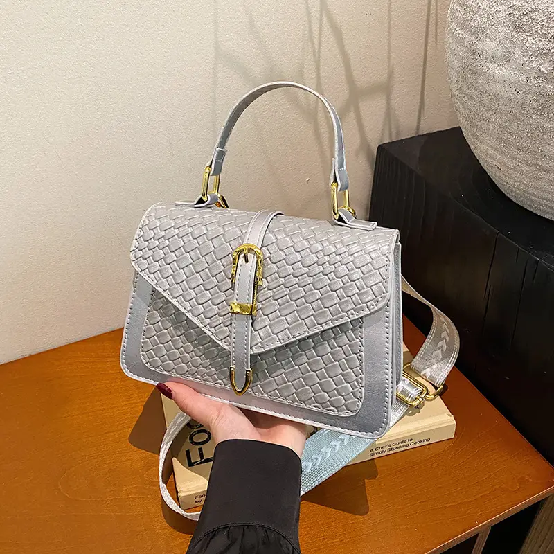 Silver Embossed Crossbody Bag for Women 2026 - Image 3