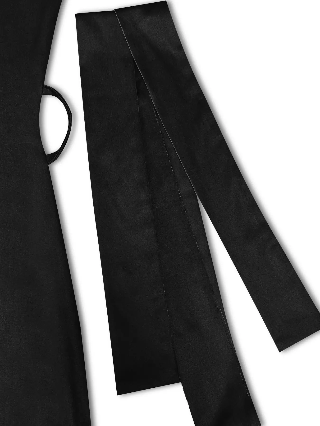 Women's Black Printed Belted Dress 2025 — feature 7