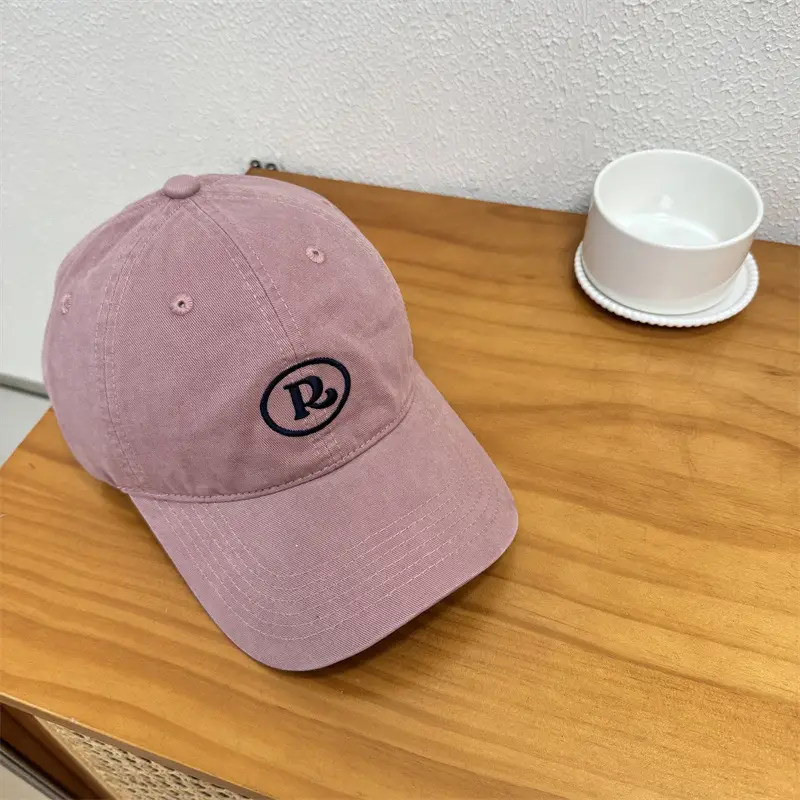 2025 R Letter Cap Kids Spring Summer Cotton Sun Hat - Image 5