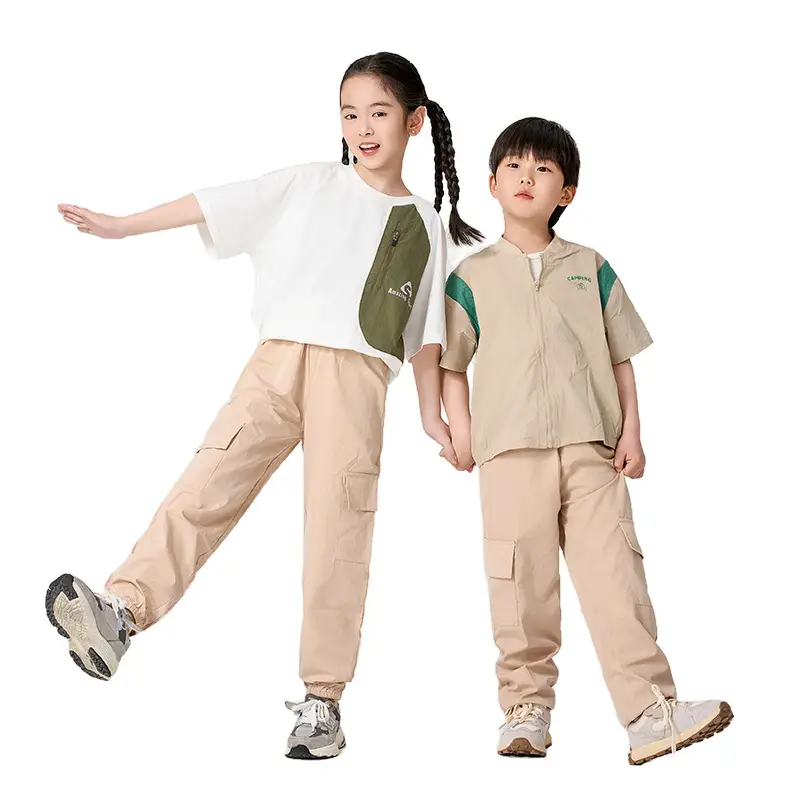 Children's Loose Casual Pants Large Quick-Drying Outdoor Workwear Pants