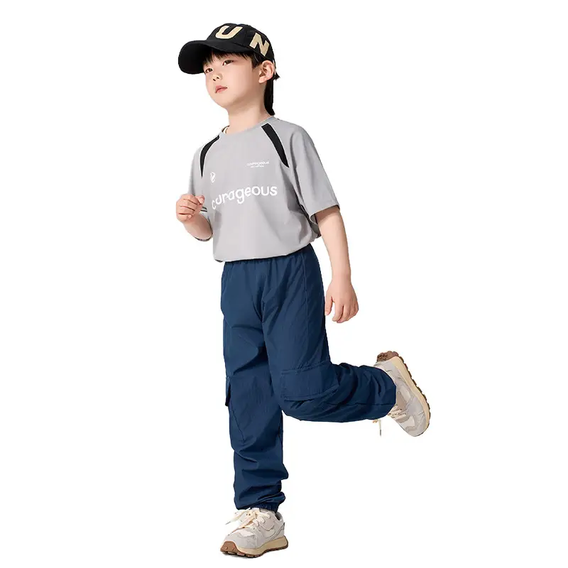Children's Loose Casual Pants Large Quick-Drying Outdoor Workwear Pants