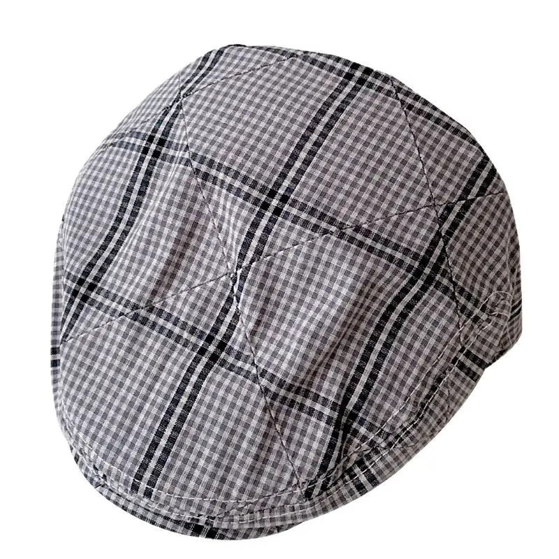 Baby Plaid Duck Tongue Hat Spring Autumn 2025
