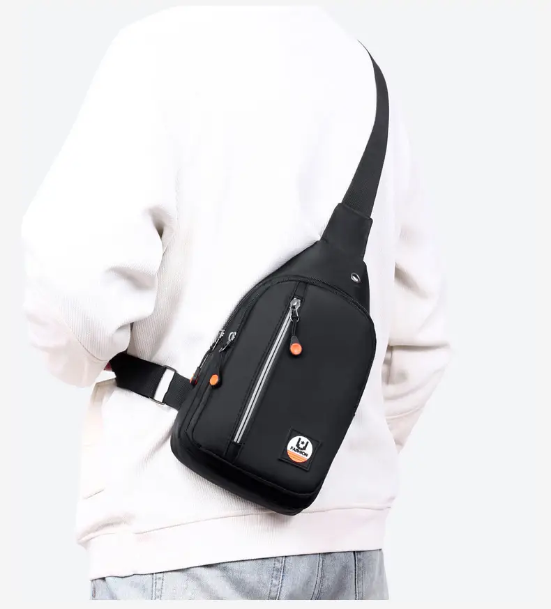 Men's Green Messenger Bag with Crossbody & Belt Strap — feature 18