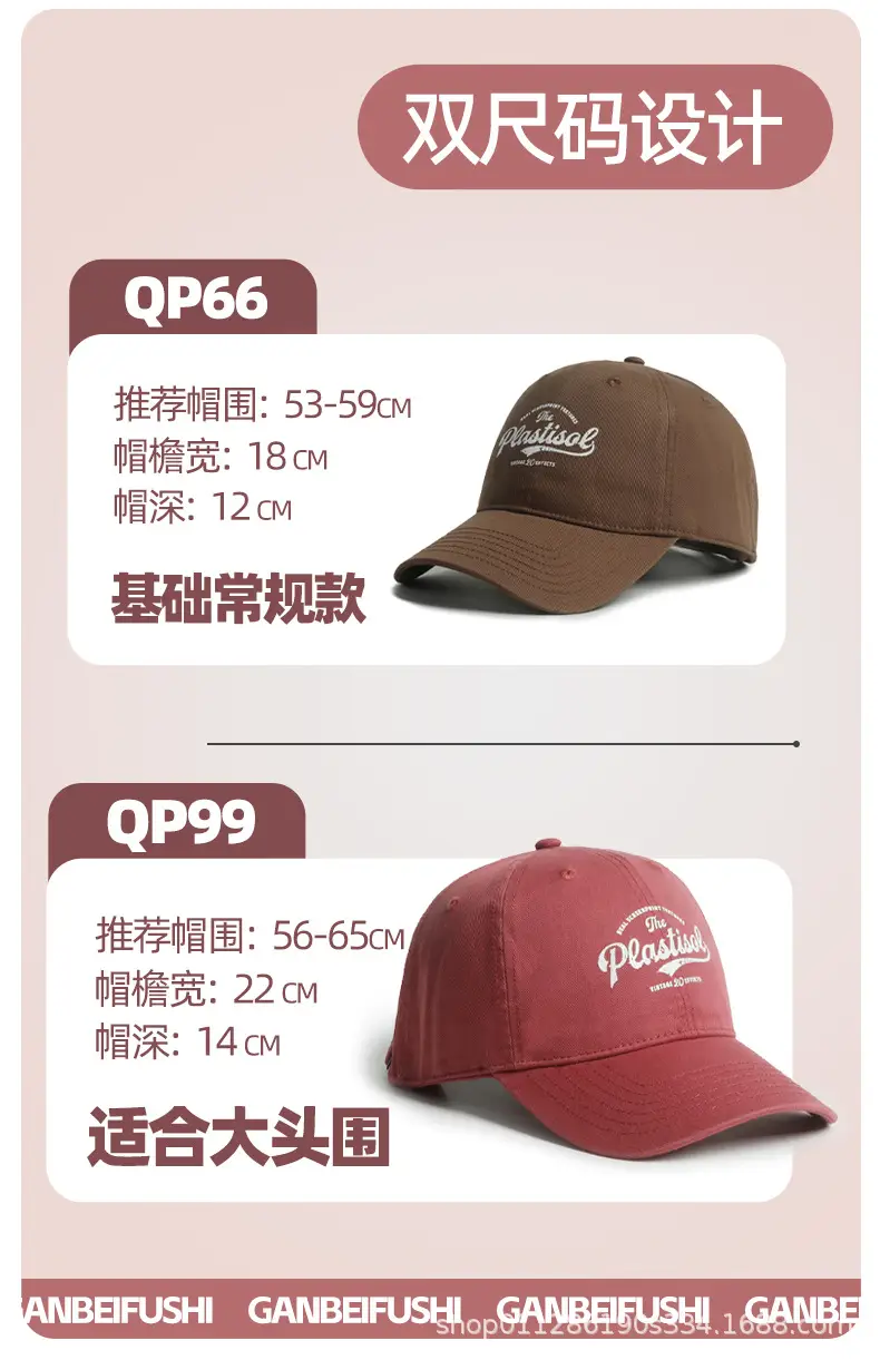 2024 Face Cap Women Black Big Head Circumference — feature 5