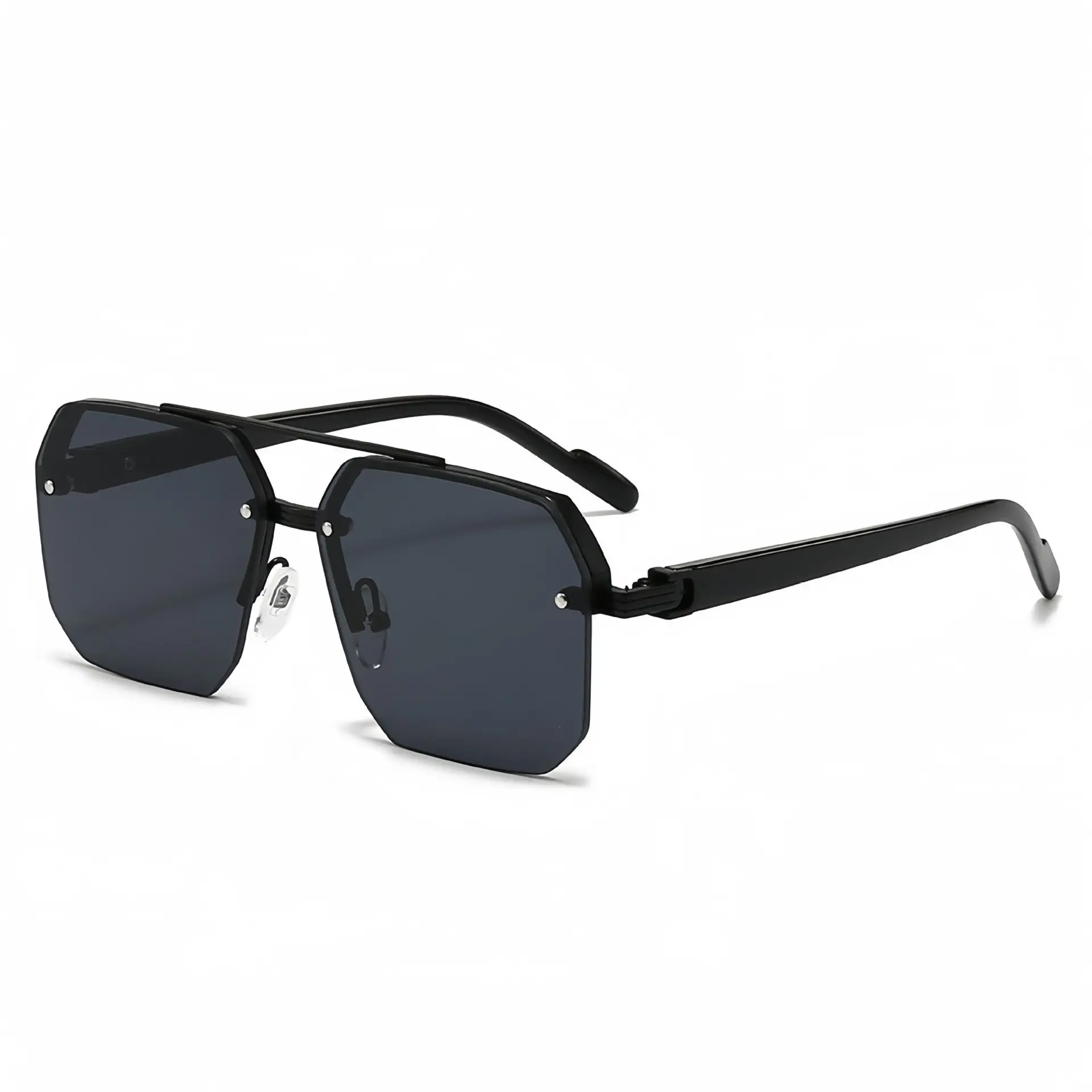 Square Sunglasses 2026 European American Style Gold Frame