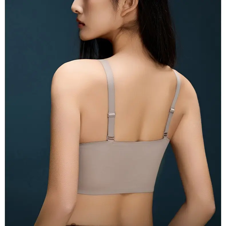 Traceless Glazy Bra Women's Anti-Sagging Upper Bra