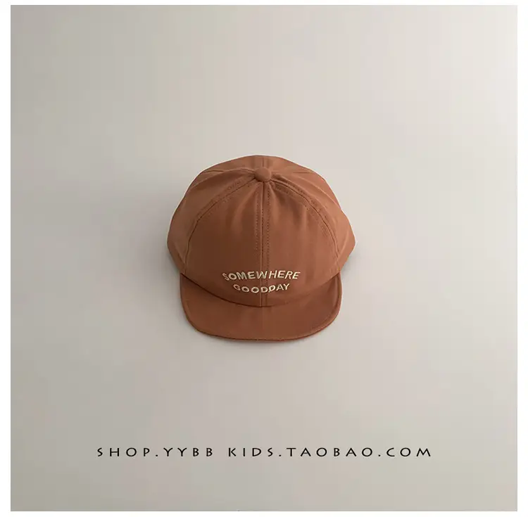 Red Letter Kids Cap Spring Autumn Sunshade Baseball Cap — feature 10