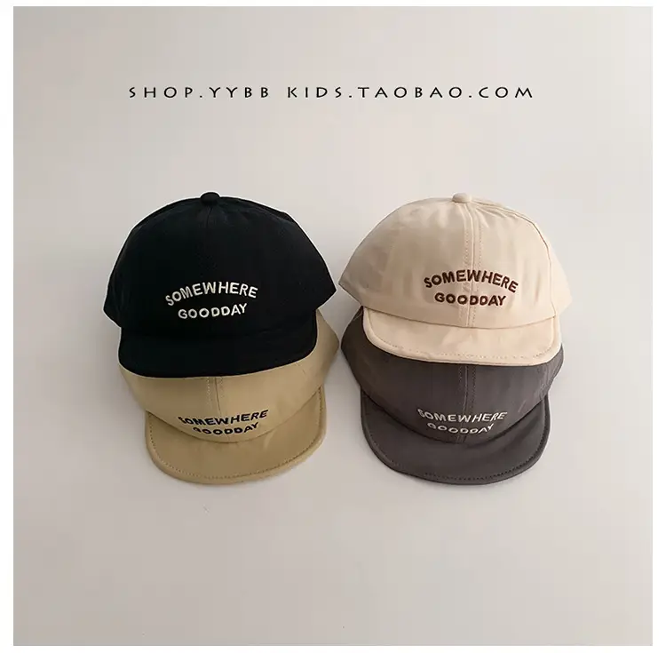 Red Letter Kids Cap Spring Autumn Sunshade Baseball Cap — feature 2
