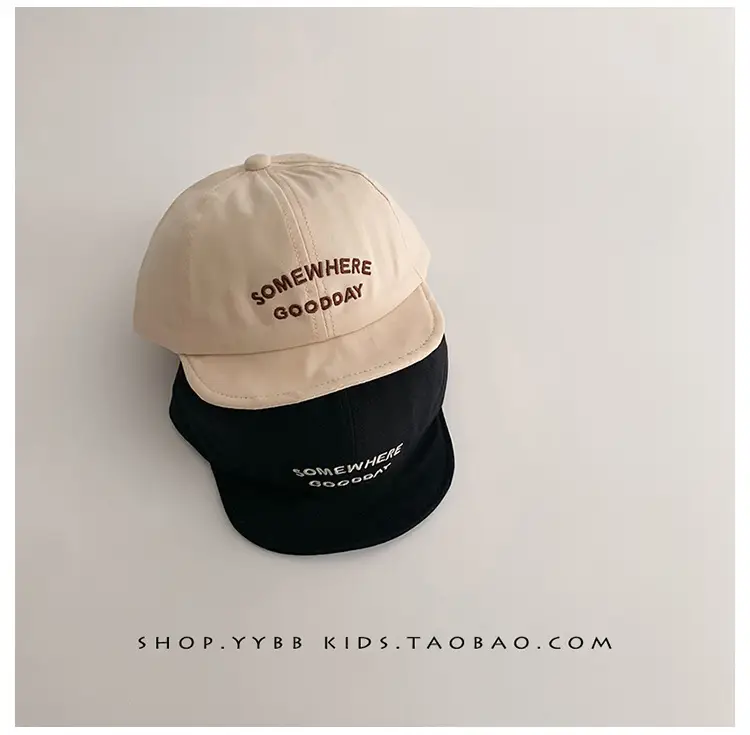 Red Letter Kids Cap Spring Autumn Sunshade Baseball Cap — feature 3