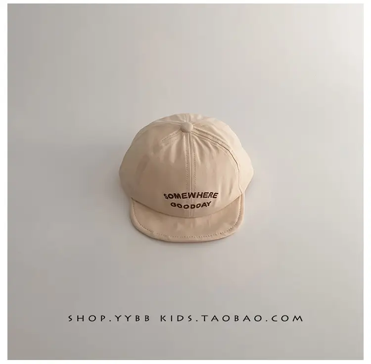 Red Letter Kids Cap Spring Autumn Sunshade Baseball Cap — feature 7