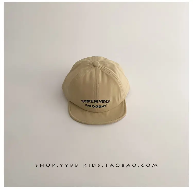 Red Letter Kids Cap Spring Autumn Sunshade Baseball Cap — feature 9
