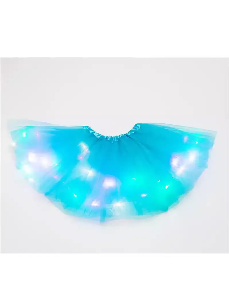 LED Light Puffy Children's Skirt with Large Hem - Image 19