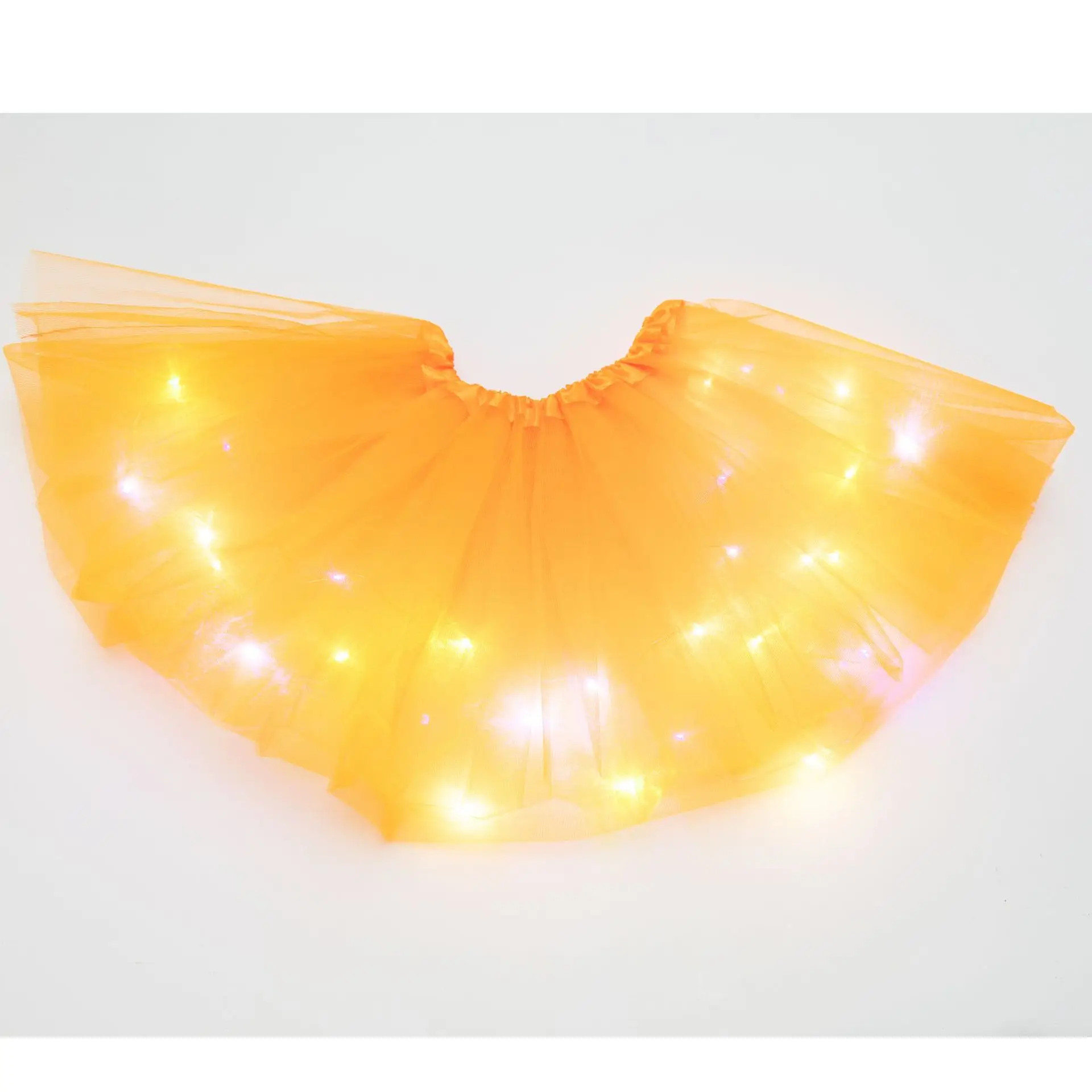 LED Light Puffy Children's Skirt with Large Hem - Image 11