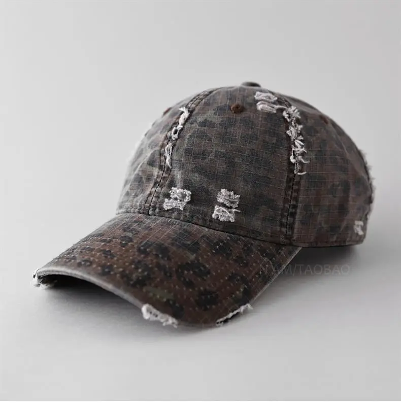 Women Korean Leopard Pattern Baseball Cap Spring Summer — feature 5