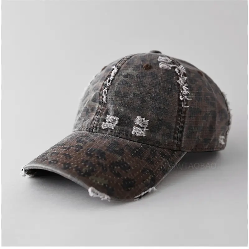 Women Korean Leopard Pattern Baseball Cap Spring Summer - Image 5