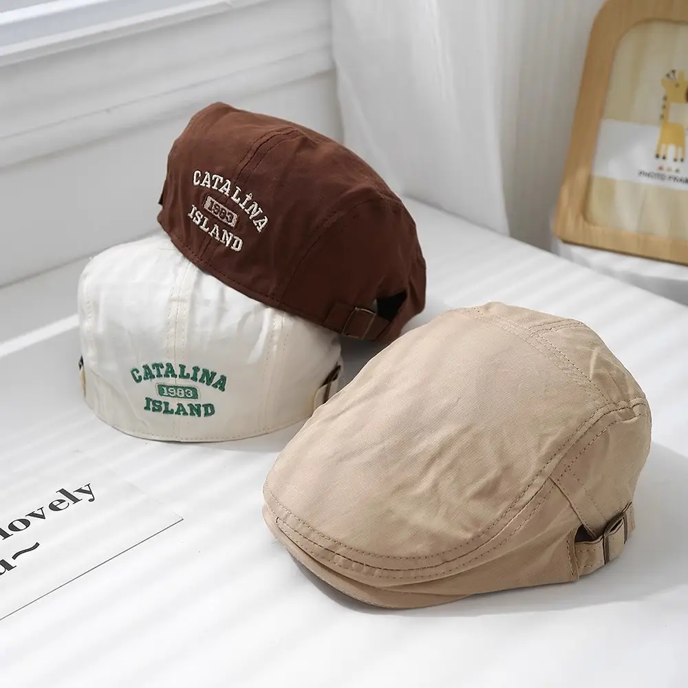 Baby Cap Spring Autumn Korean Fashion Boys Girls Beret Anti-Forward Cap — feature 12